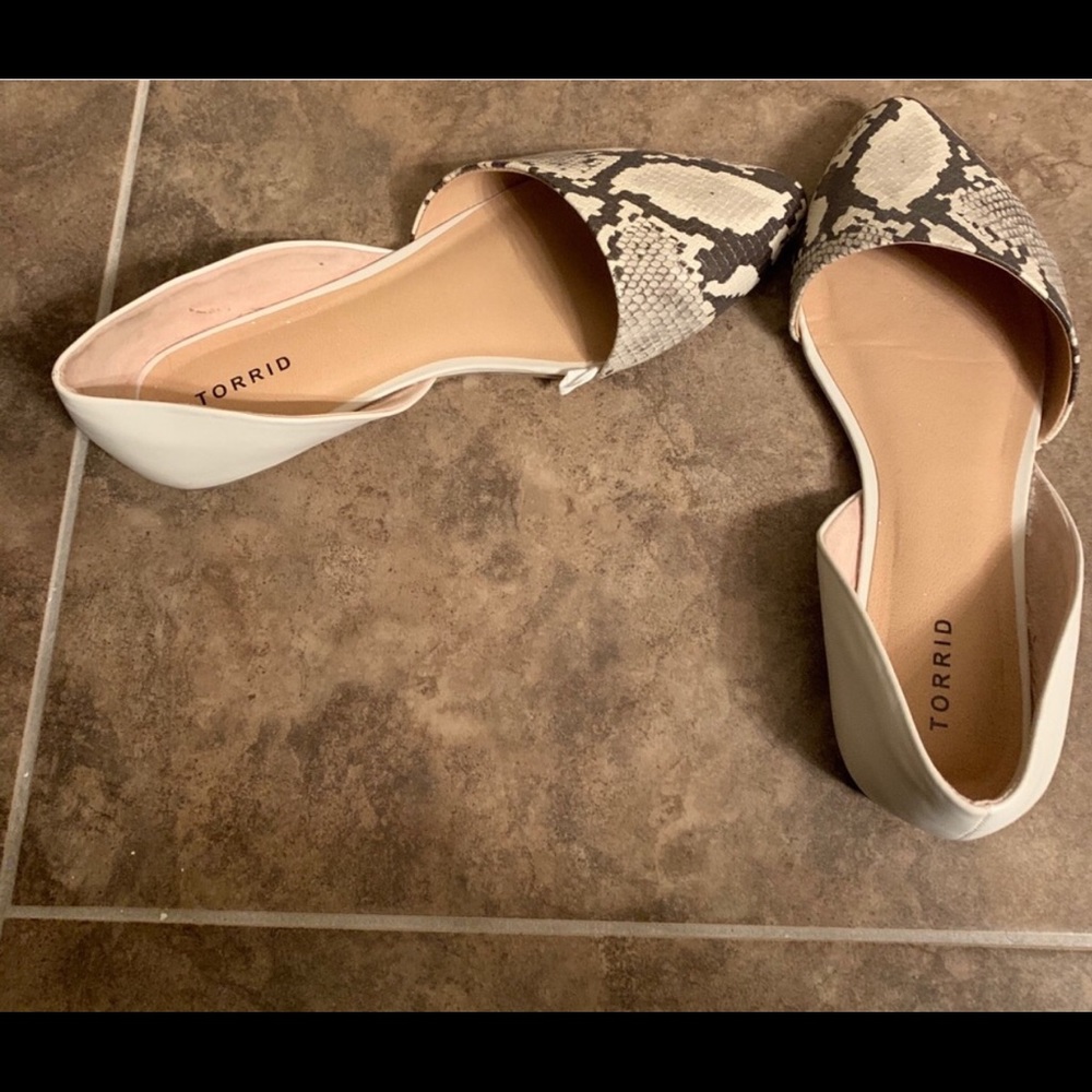 Torrid snakeskin Dorsday shoes